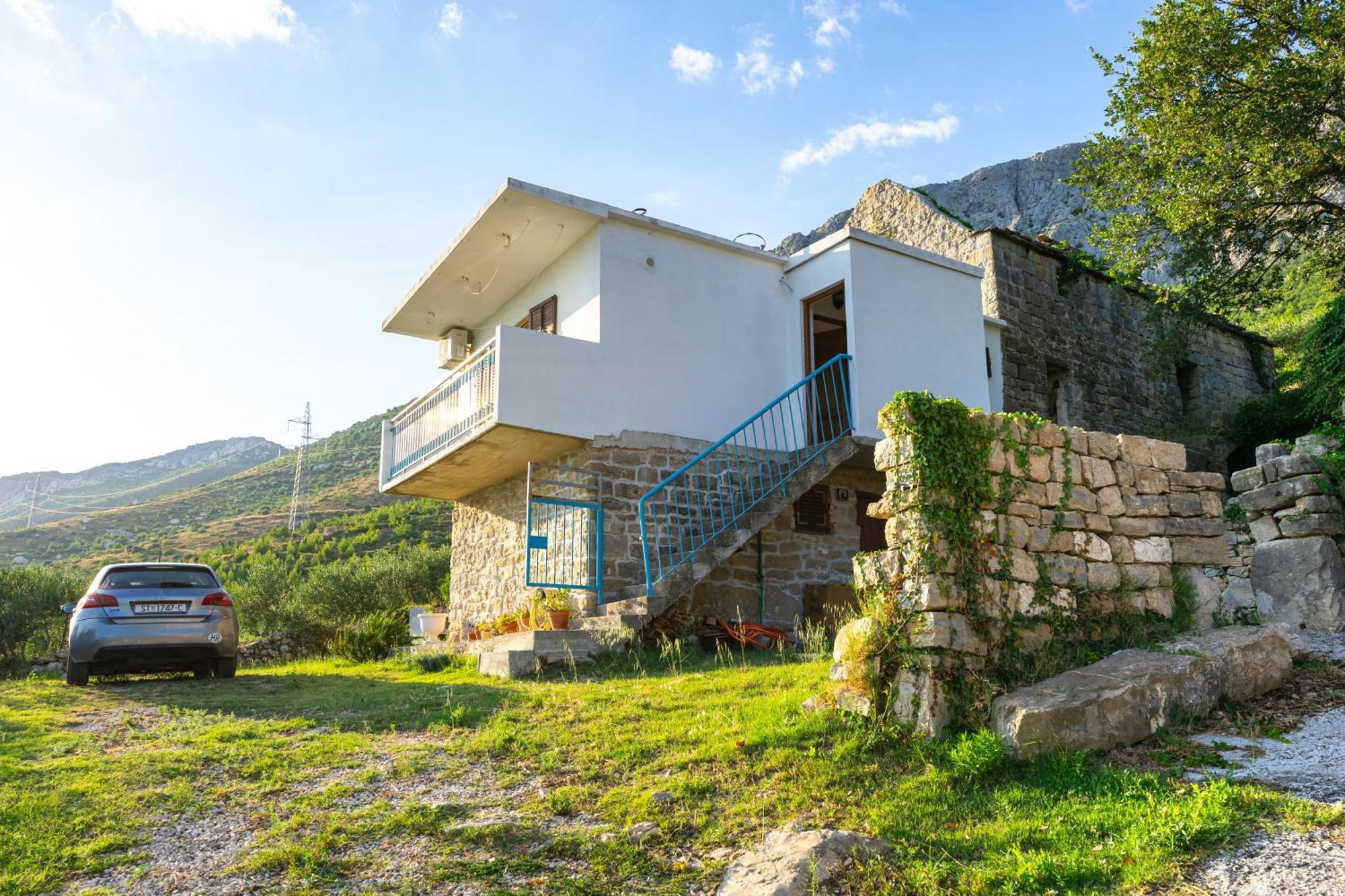 Вилла Olive Garden House In Zrnovnica With A View & Bbq Экстерьер фото